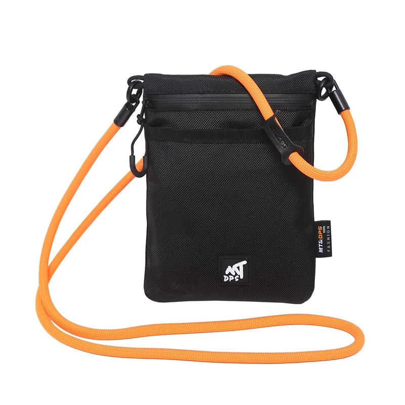 Original Design Nylon Cloth Messenger Bag for Men New Mobile Phone Bag Portable Simple Shoulder Bag Unisex Satchel