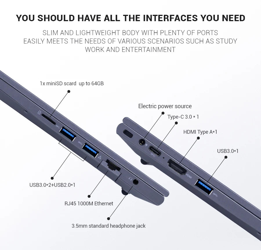 Firebat AT15 Laptop — 15.6″ FHD, Intel N150 (Up to 3.6GHz), 16GB RAM, 1TB SSD, Windows 11 Pro, Backlit Keyboard, Wi-Fi 5