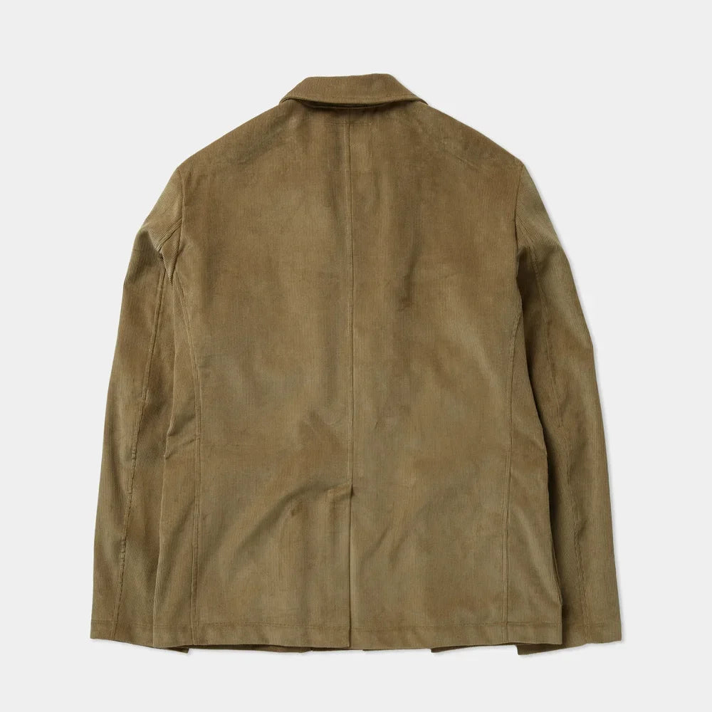 Men’s Corduroy Jacket — Single-Breasted Casual Coat (Spring/Autumn)