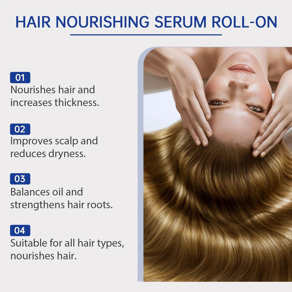 Rosemary Scalp Roller Serum – Breakage Support & Healthy-Looking Density (25ml)