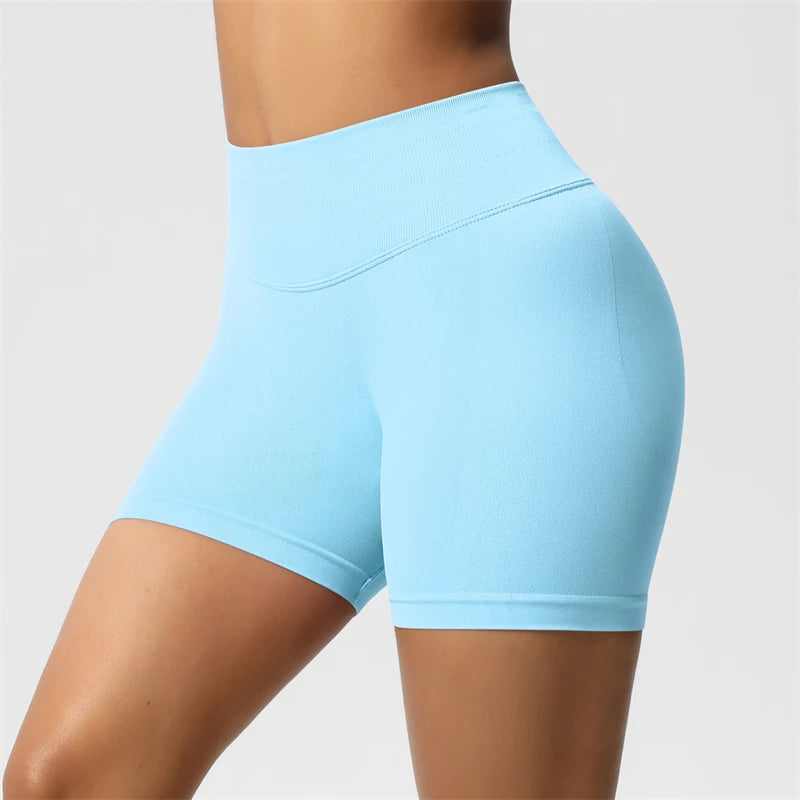 PeachFit™ Bum-Shaping Yoga Shorts — High-Stretch, Breathable Booty-Lift Fitness Shorts for Women