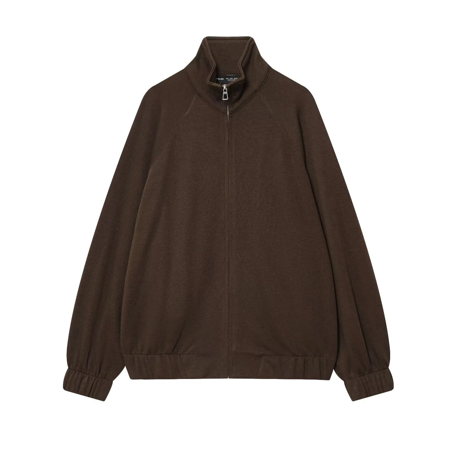 Women’s 2-Piece Set – Stand Collar Zip Sweatshirt & Soft Straight-Leg Pants (Autumn 2025)