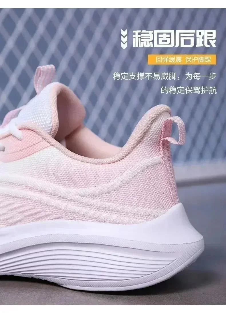 2025 Women’s Casual Mesh Running Shoes — Anti-Slip, Breathable, Elastic Slip-On | Summer Fashion & Couple Style