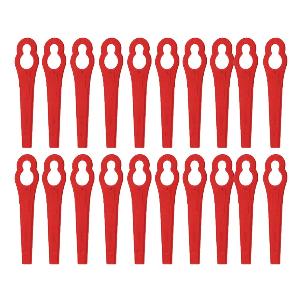 Plastic Trimmer Replacement Blades (20–120 Pack) – For Cordless Grass Trimmers