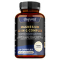 Magnesium Complex - Bone & Heart Health Supplement, Glycine, Citrate, Malate, Aspartate, Gluconate, Ascorbate, Taurine - 120pcs