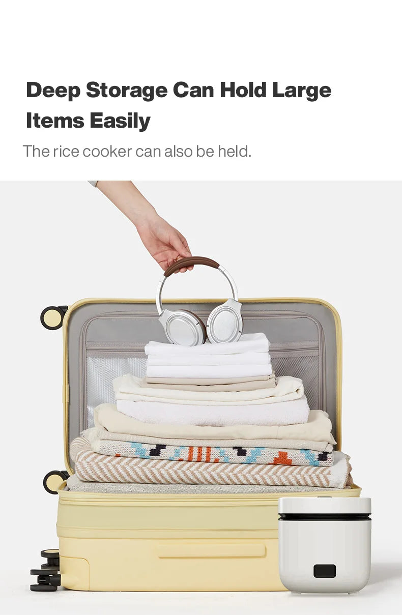 Mixi New Design Puristic Expandable Travel Luggage TSA Lock Lightweight Large Capacity PC Suitcases Spinner Wheels 20 24 26Inch