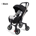 Foldable baby stroller, adjustable backrest lightweight newborn stroller, Suitable for children aged 0-3, Outdoor camping vehicl
