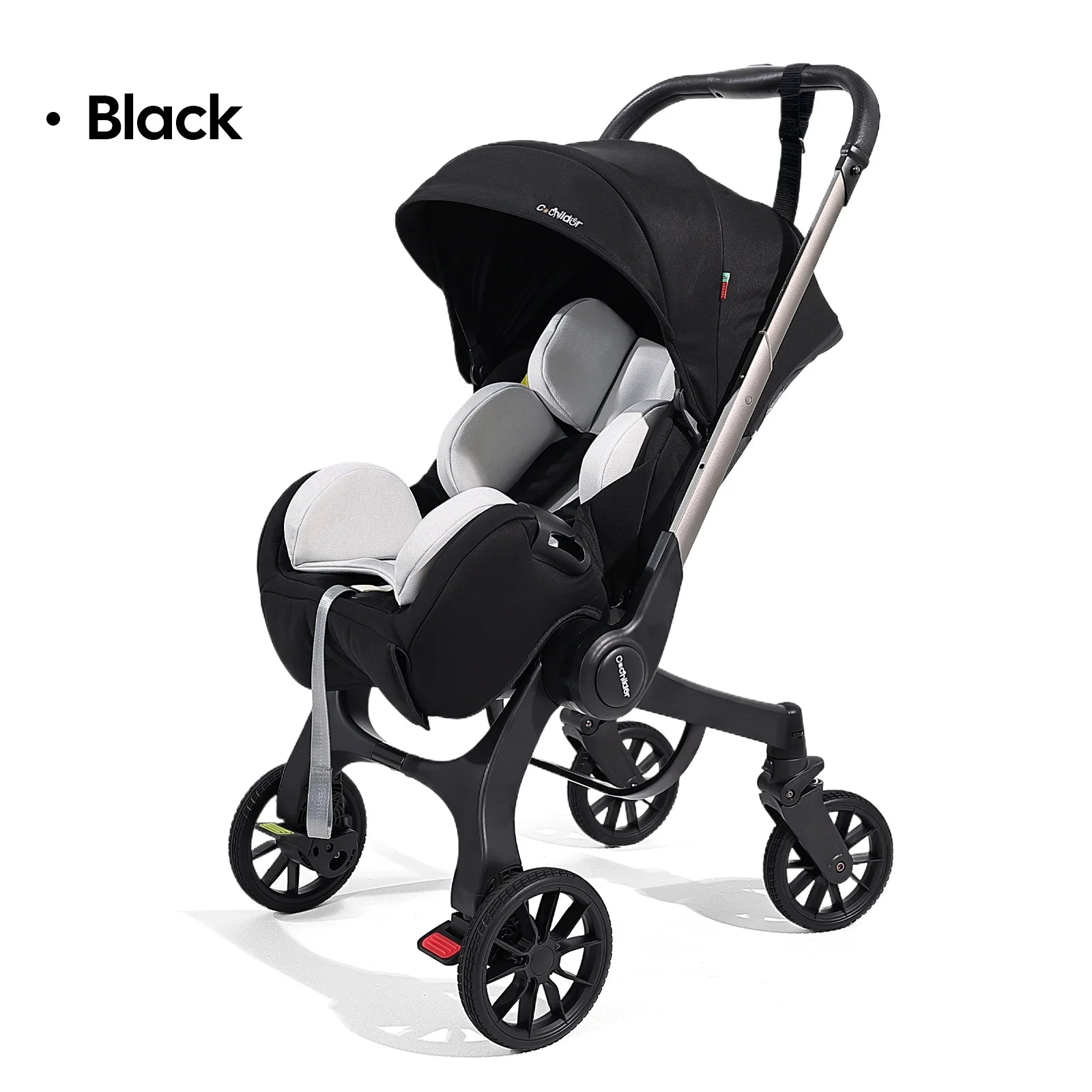 Foldable baby stroller, adjustable backrest lightweight newborn stroller, Suitable for children aged 0-3, Outdoor camping vehicl