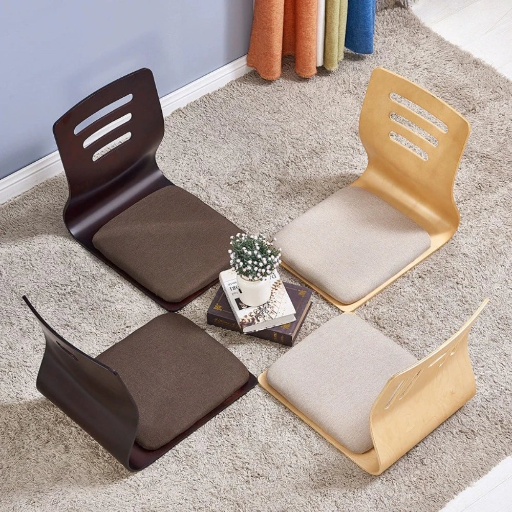 Japanese Style Tatami Chairs Indoor Legless Chairs Dormitory Chairs Comfortable Bay Window Chairs Korean Style Bed Armchairs