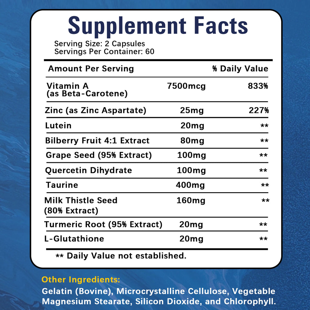 Pslalae Vision Support — Eye & Blue-Light Support (120 Capsules)