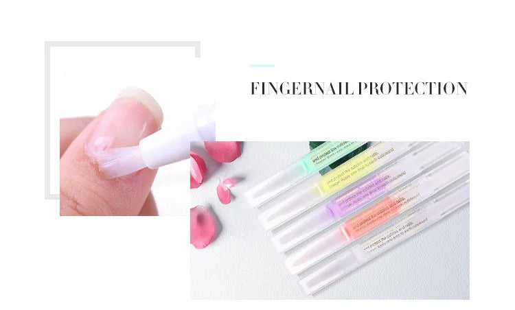 Nail Cuticle Oil Pen for Beauty Health Edge Oil Plant Nourishment Oil for Manicure Nail Finger Care Tools Finger Nail Treatments