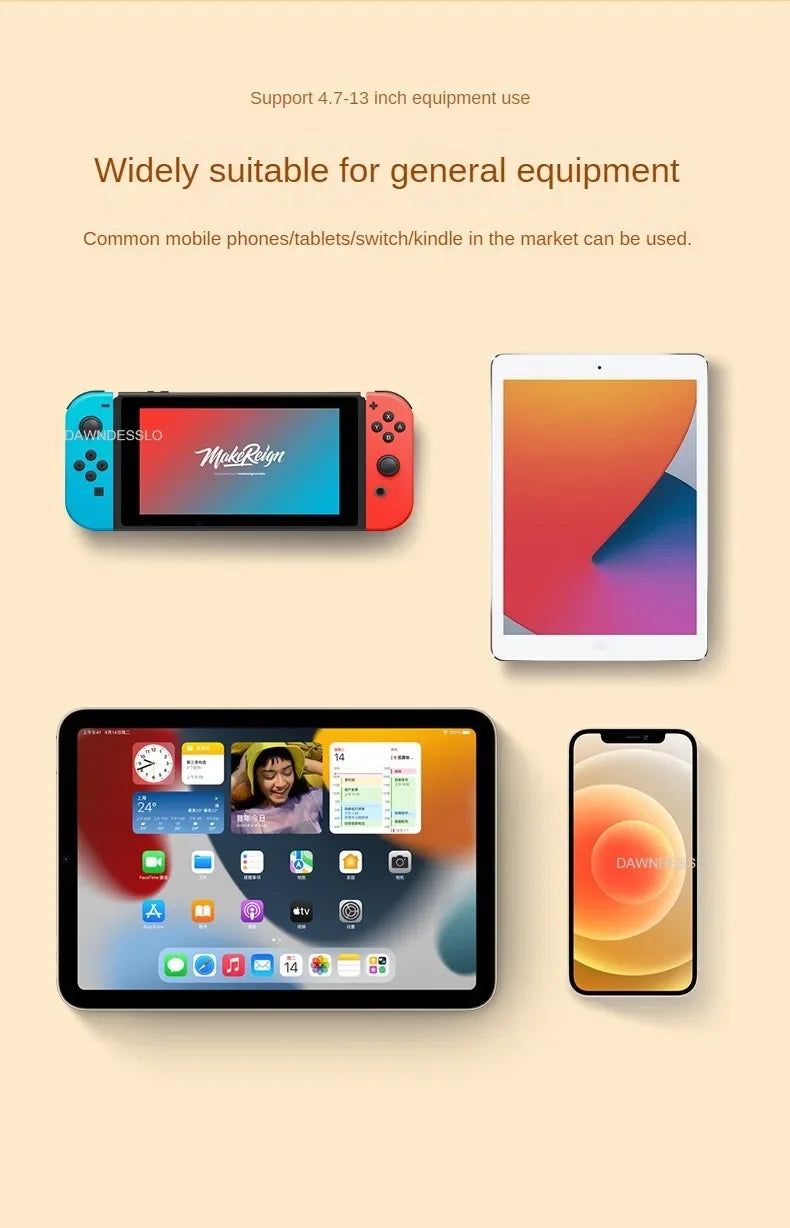 128cm Phone Holder Stand Lazy Bracket Headrest Bed 360 Flexible Long Arms Clamp Mount for IPhone Samsung and 3.5~6.7" Device