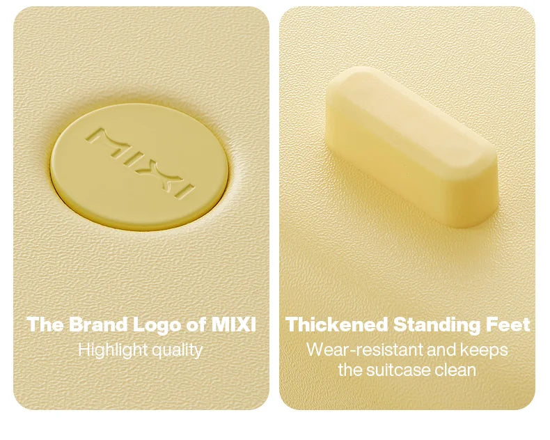 Mixi New Design Puristic Expandable Travel Luggage TSA Lock Lightweight Large Capacity PC Suitcases Spinner Wheels 20 24 26Inch