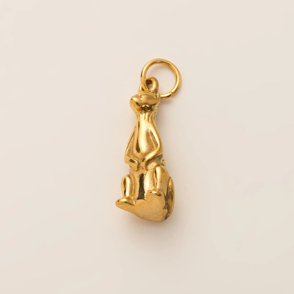 18K Gold-Plated Animal Series Charms | Stainless Steel DIY Pendants for Jewelry Making