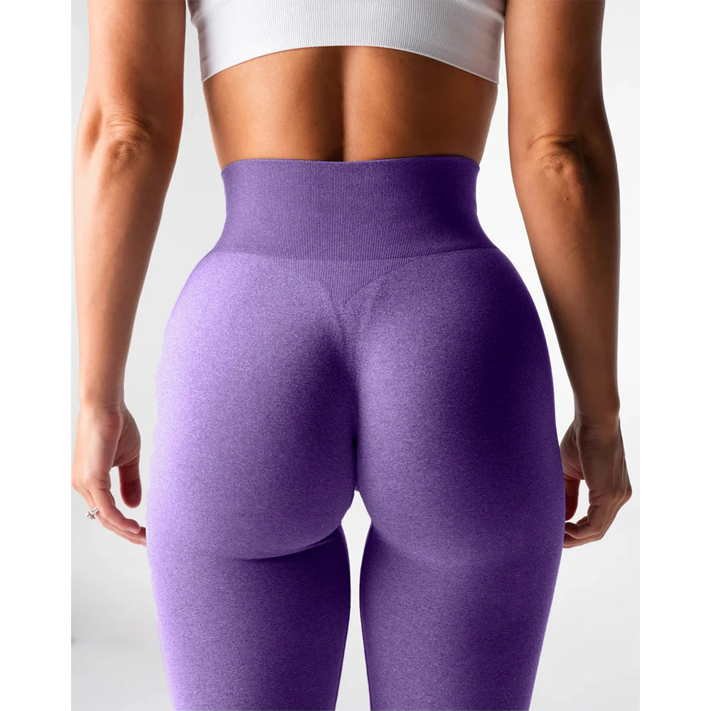Effortless Flare Leggings — Seamless High-Waist Yoga Pants, Second-Skin Soft