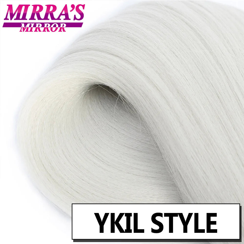 Purple Braiding Hair Extensions Pre Stretched Soft Yaki Synthetic Jumbo Braids DIY Ponytail Braid Pink Grey Orange Red Blue Hair