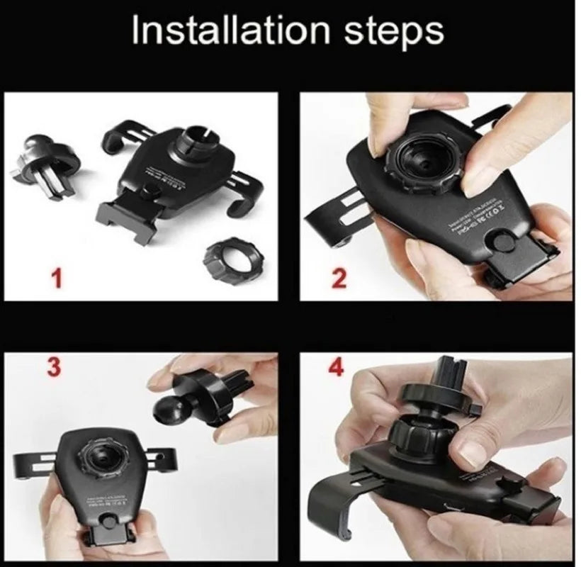 C5 Car Holder For Phone Multi-function Mobile Phone Holder Gravity Bracket Sun Visor Mirror Dashboard GPS Smartphone For iPhone