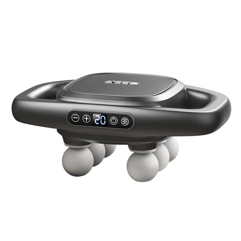 8/16Head Fascia Gun High-Frequency Vibration Body Massage Gun Back and Waist Massager Massager Neck Shoulder Massager Masajeador