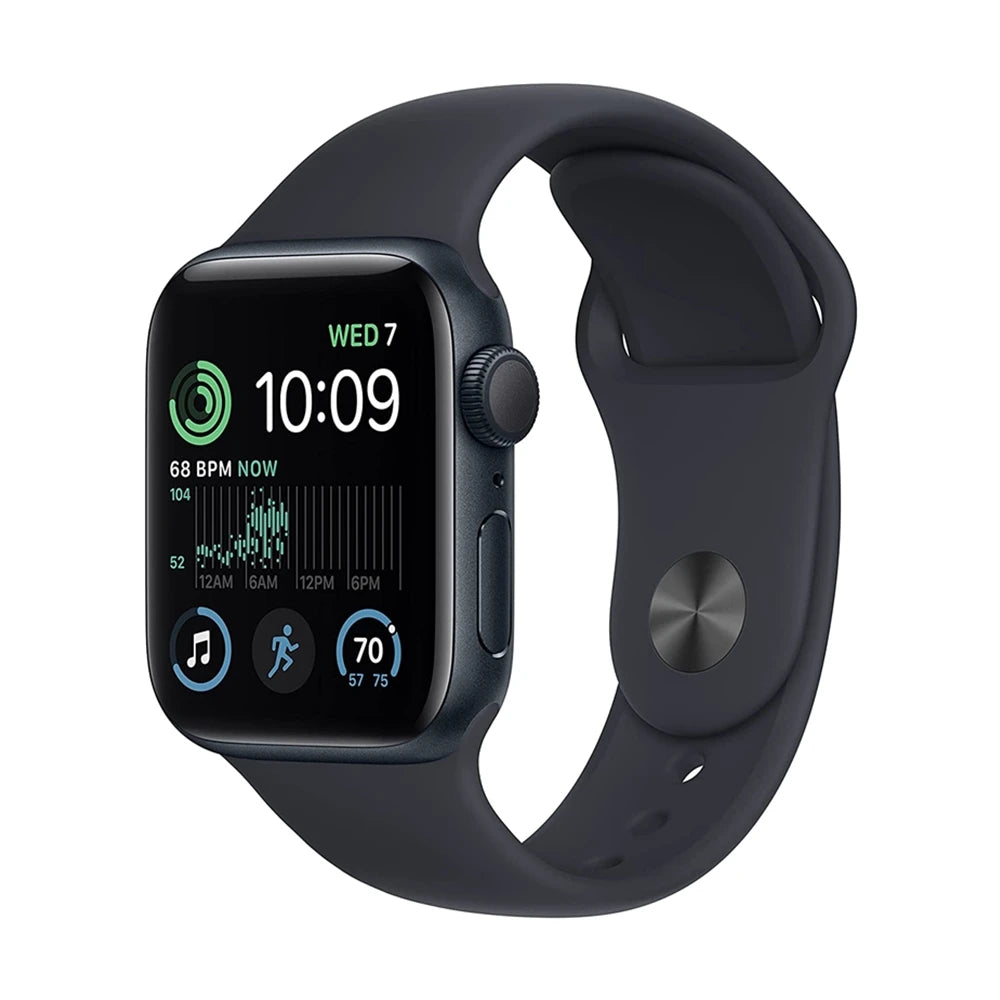 Apple Watch SE (2nd Gen) GPS Smartwatch — Aluminum Case + Sport Band