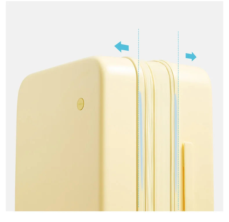 Mixi New Design Puristic Expandable Travel Luggage TSA Lock Lightweight Large Capacity PC Suitcases Spinner Wheels 20 24 26Inch