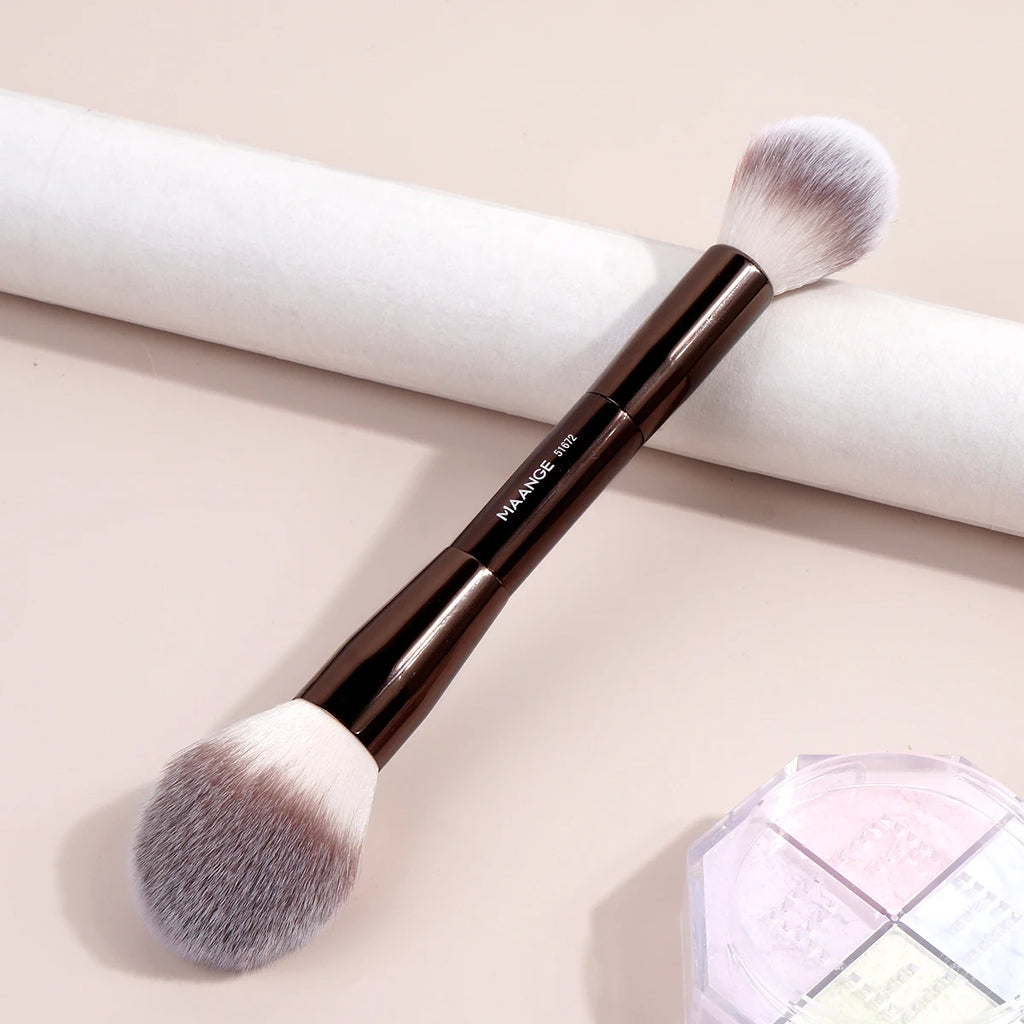 MAANGE 20-Piece Makeup Brush Set with Bag – Soft Synthetic Fluffy Brushes