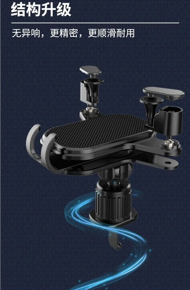 Universal Car Phone Holder with Ventilation Hook for 360 Degree Rotation Installation Anti Shake Supports All Phone Xiaomi