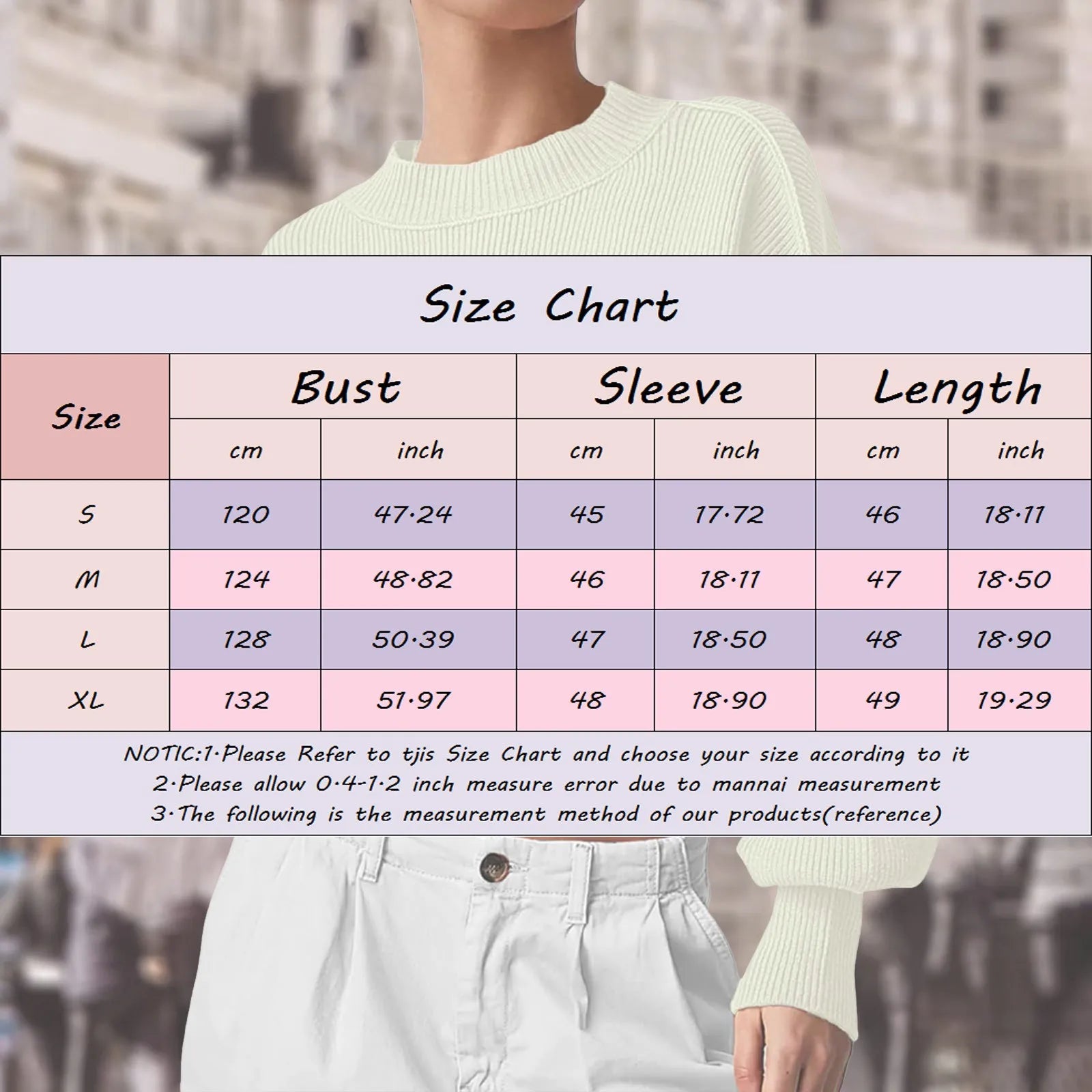 ZOMAXIUJEE 2024 Fall Cropped Knit Sweater – Crew Neck, Puff Sleeve, Oversized Pullover for Women