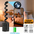 Mini Wifi HD 1080P Surveillance Camera with Adjustable Lens Remote Monitoring Home Security Wireless IP Camera Loop Record Cam