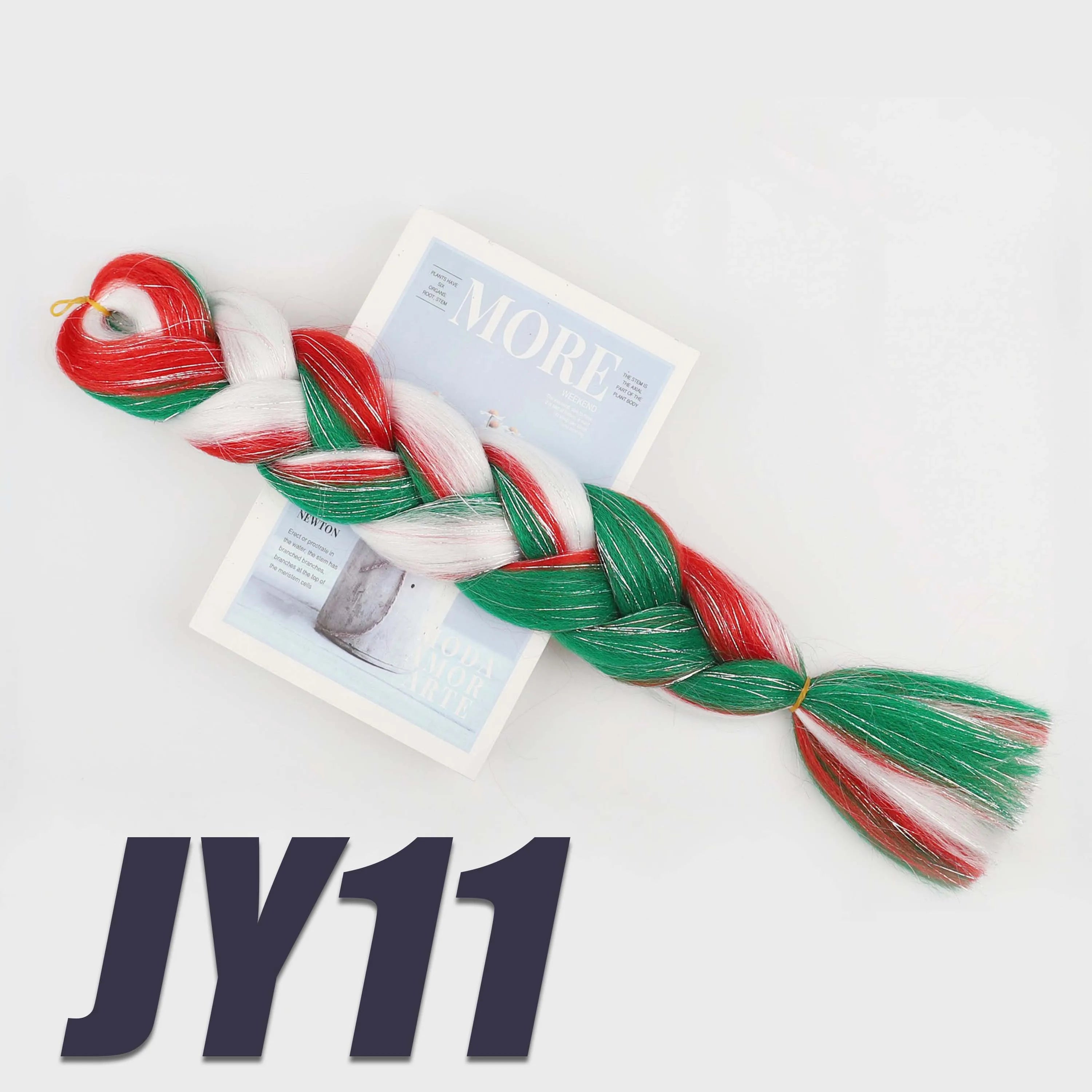 Synthetic Kanekalon Crochet Hair Braiding Hair Pre Stretched Curly Jumbo Braids Extensions Hair Accessories For Girls Braids