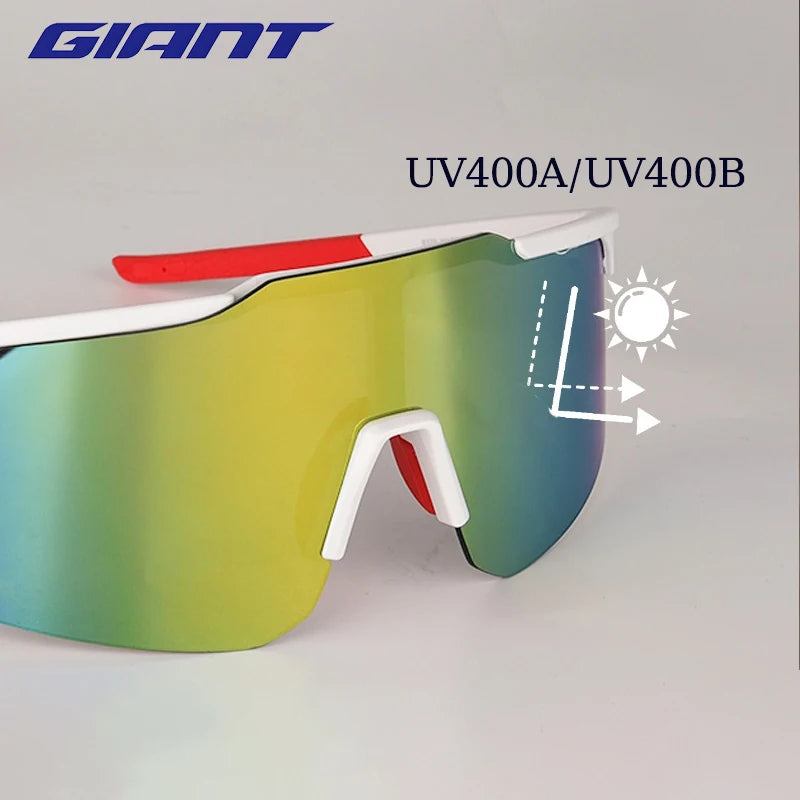 2025 giant new cycling Glasses UV400 Protection, Anti-Fog, Sports Sunglasses for Men Women with case
