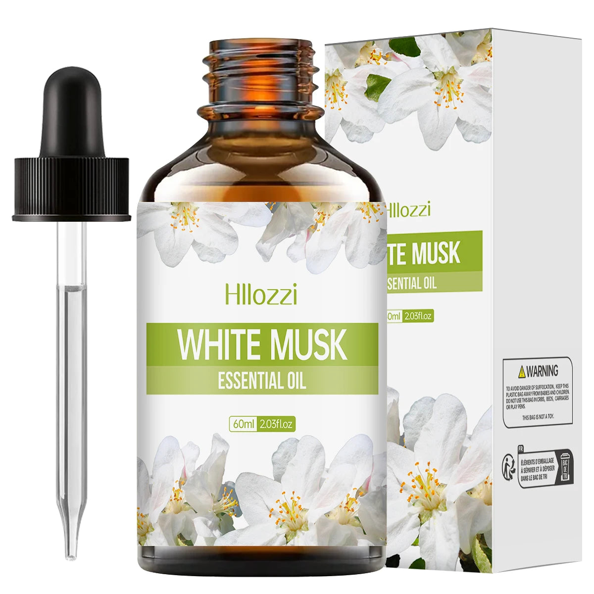 100ml-60ml-30ml WHITE MUSK,Suitable for body care and aromatherapy diffusers, spa, hair care, household products.