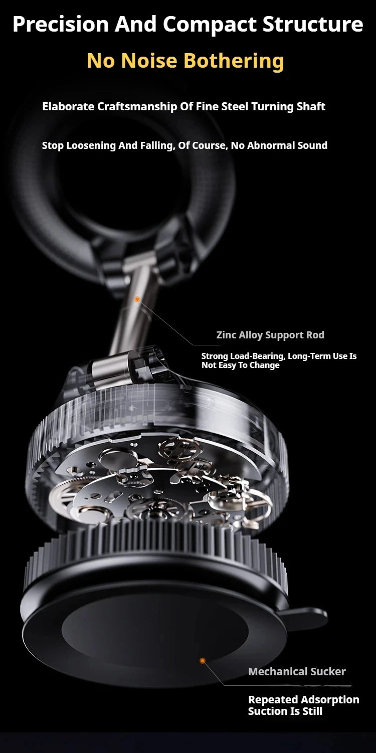 Xiaomi Magsafe Car Phone Holder Suction Cup Vacuum Magnetic Phone Stand 360° rotatable and Foldable Suction Cup Phone Holder