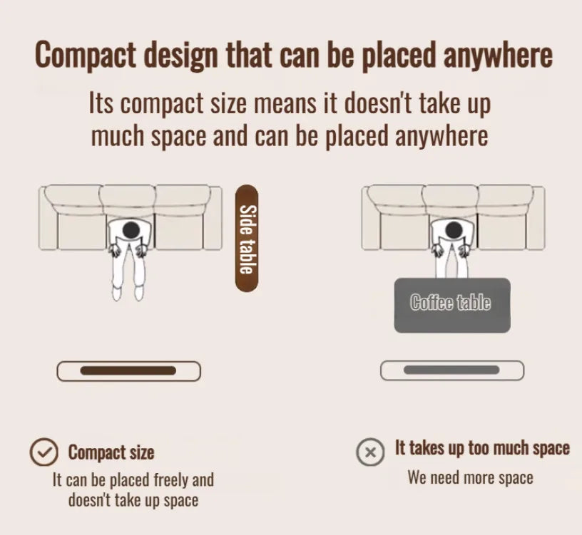 Liftable coffee table living room sofa side table rotating foldable desktop home bedside storage adjustable height shelf