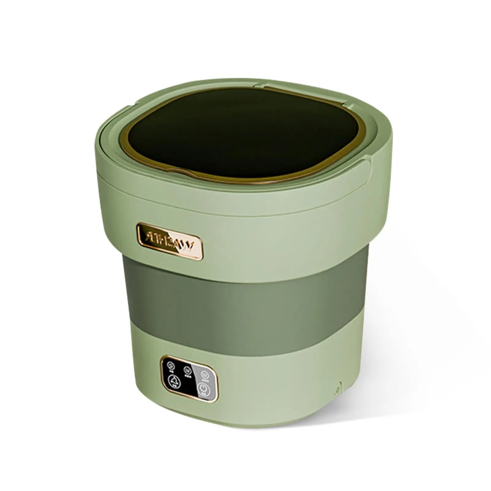 12L/13L Portable Folding Washing Machine With Spin Dry & Blue Light 3 Modes Quiet Compact Washer For RV Dorm Camping Travel