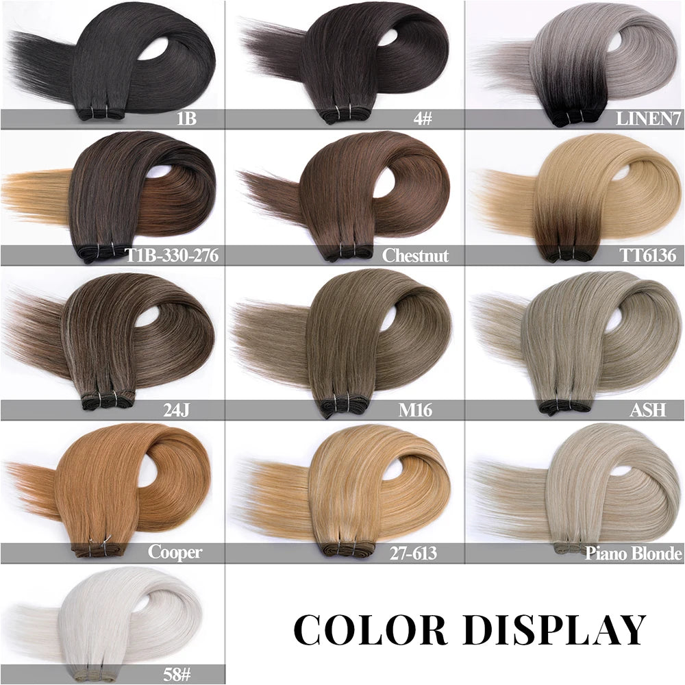 Bone Straight Hair Bundles Salon Smooth Hair Extensions High Temperature Super Long Synthetic Yaki Straight Hair Weaving