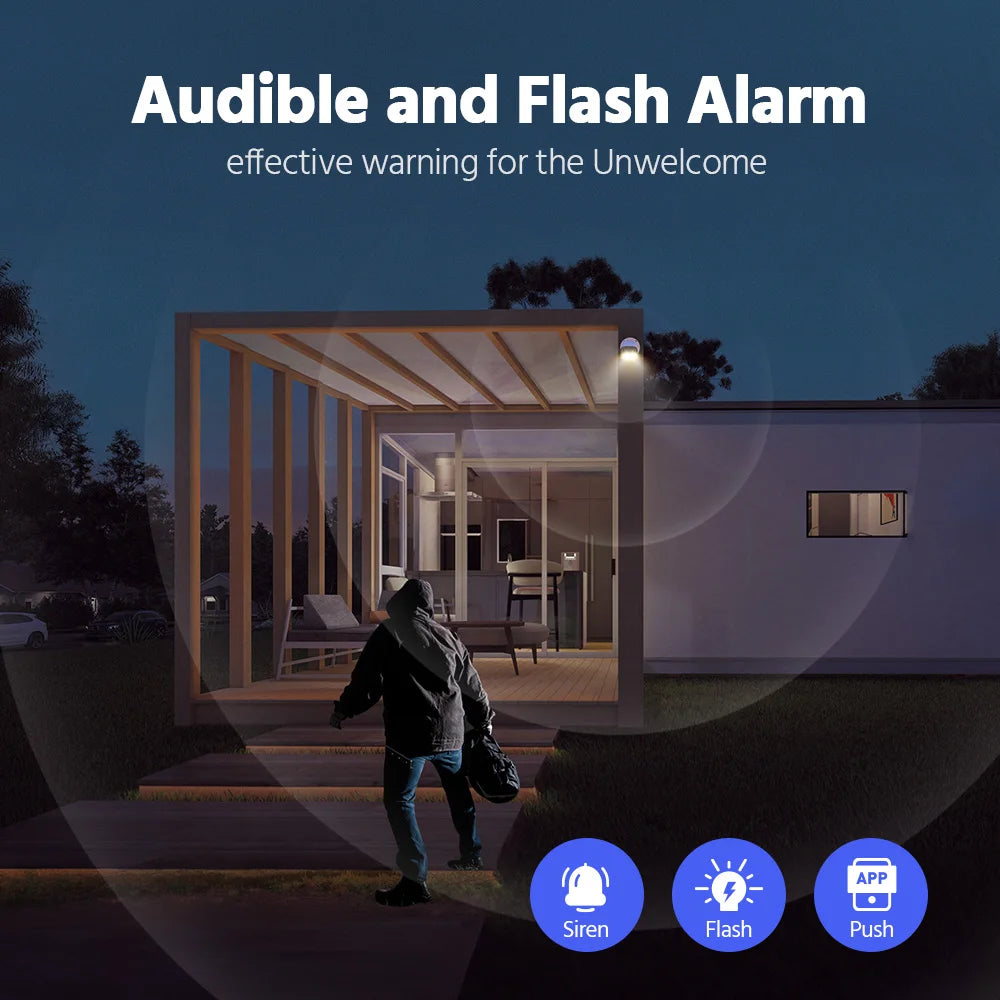 ANNKE H.265+ 4K Ultra HD IP Camera 4X Optical Zoom Dome Camera Home 8MP Night Vision Security Camera 2.8mm poe camera outdoor 4k