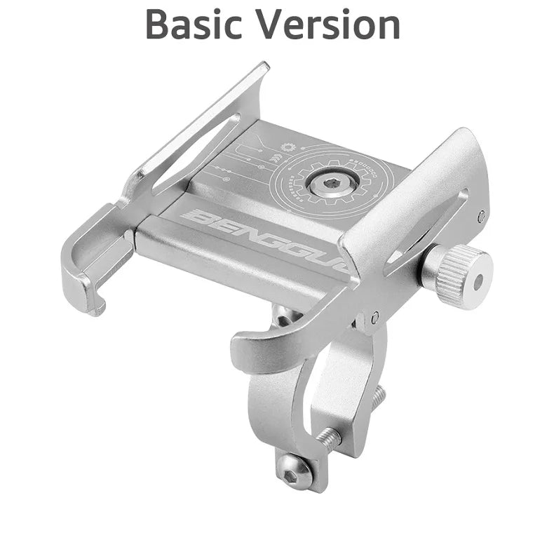 iBudim Bike Phone Holder 360 Rotation Bicycle Phone Holder for 4.7-7.0 inch Devices Motorcycle Handlebar Mobile Phone Stand