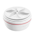 Portable Mini Washing Machine USB Powered Ultrasonic Washing Machine Removes Dirt Turbo Washing Machine Rotating for Home Travel