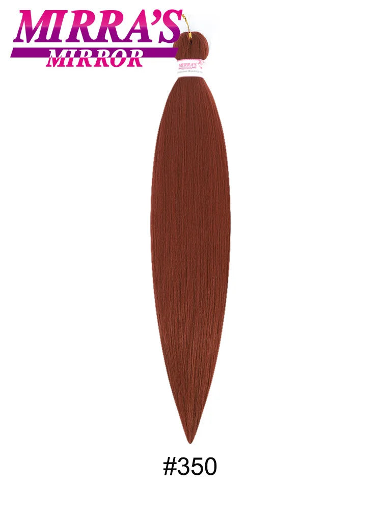 Synthetic Pre Stretched Braiding Hair Easy To Make Senegalese Box Braid Natural Soft Hair Bundles Blue Red Yellow Pink Braids