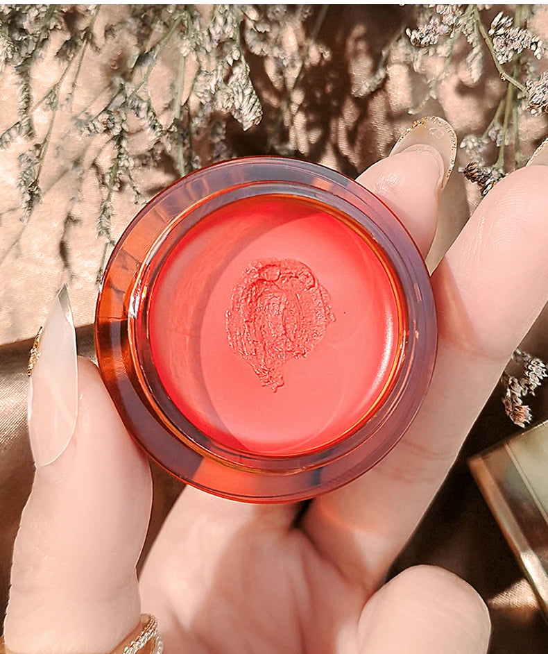 QIBEST Matte Blush Rouge Palette — Long-Lasting Natural Glow
