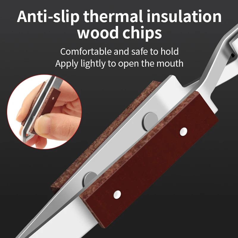 LUXIANZI Stainless Steel Reverse Tweezers Anti-Static Industrial Tweezers Acid Resistant Non-magnetic Precision Forceps Tools