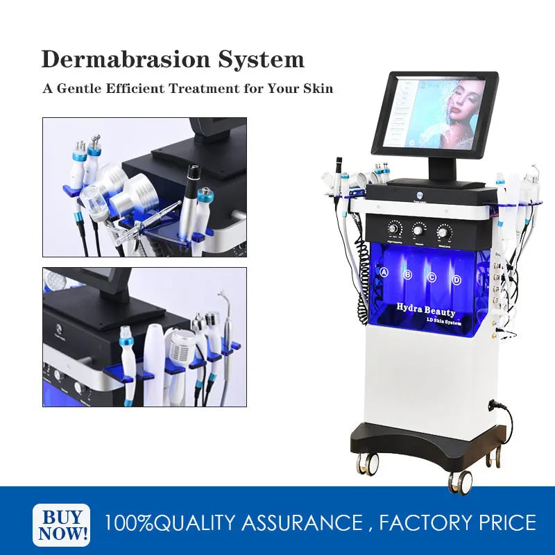 14 In 1 hydro facial  Machine Skin Peeling hydra beauty facial Hydradermabrasion Korea Aqua Peel Machine beautiful equipment
