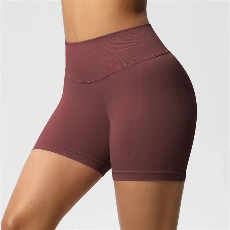 PeachFit™ Bum-Shaping Yoga Shorts — High-Stretch, Breathable Booty-Lift Fitness Shorts for Women