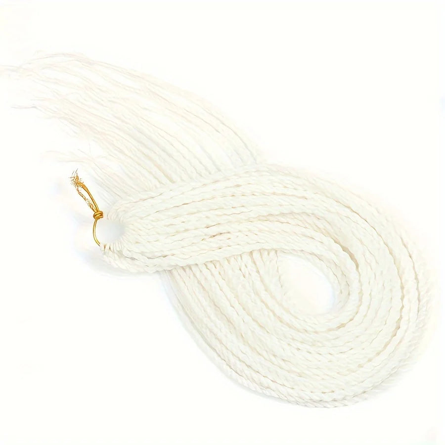 Senegalese Twist Hair Crochet Braided 24inch Synthetic Dreadlocks Crochet Hair Braids 30 Roots/Pack Senegalese Twist Box Braids