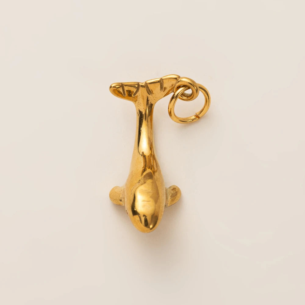 18K Gold-Plated Animal Series Charms | Stainless Steel DIY Pendants for Jewelry Making