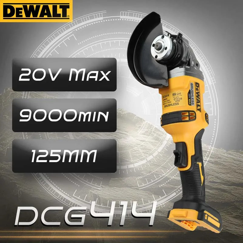 DEWALT DCG414 18V MAX XR Brushless Angle Grinder | 125mm (5")