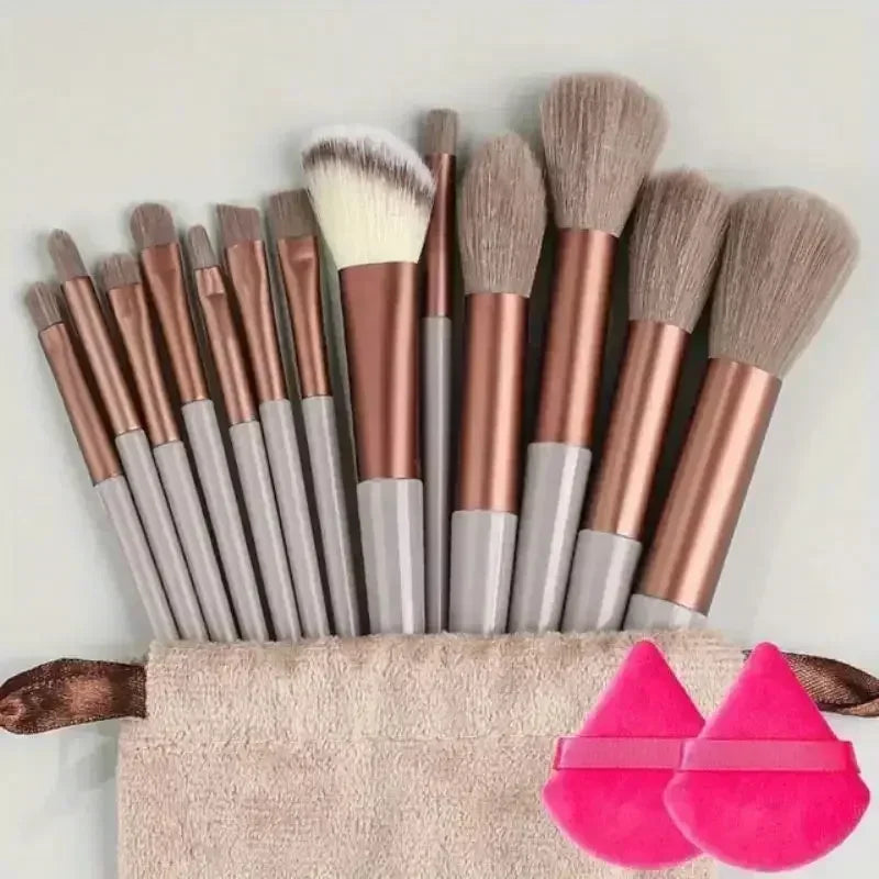 Professional Makeup Brush Set - Soft Fluffy Cosmetic Brushes for Foundation, Powder, Eyeshadow & Blending , Beauty Tools