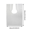 100 Disposable Hair Coloring Barber Cloth Long Barber Wai Cloth Perm Hair Salon Haircut Wai Hairdressing Cape Shawl Pe Apron