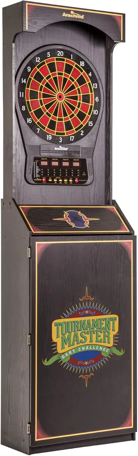 Arachnid Cricket Pro 650 Standing Electronic Dartboards with 24 Games, 132 Variations, and 6 Soft-Tip Darts Included