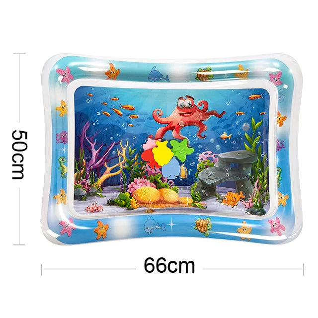 Baby Water Play Mat Inflatable Cushion PVC Infant Tummy Time Toddler Water Pad For Kids Early Education Developing Activity Toys